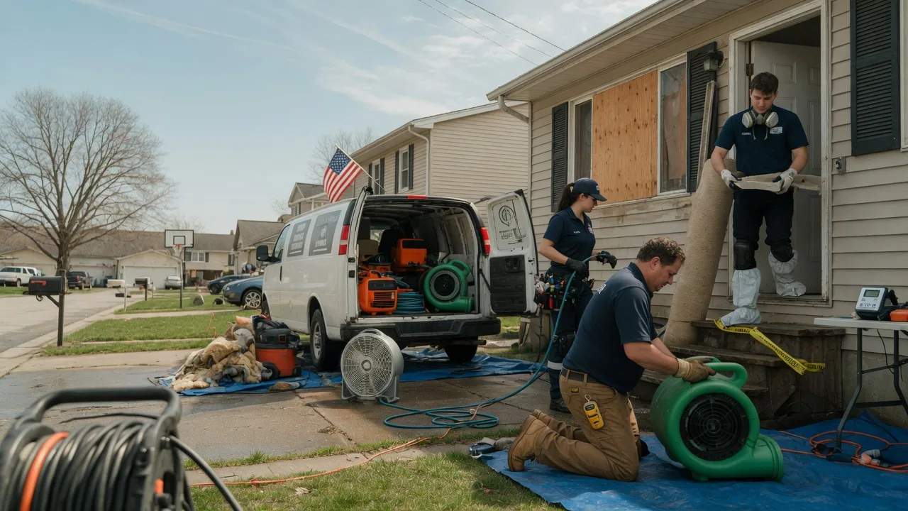 Water Damage Restoration in Montvale, VA near me